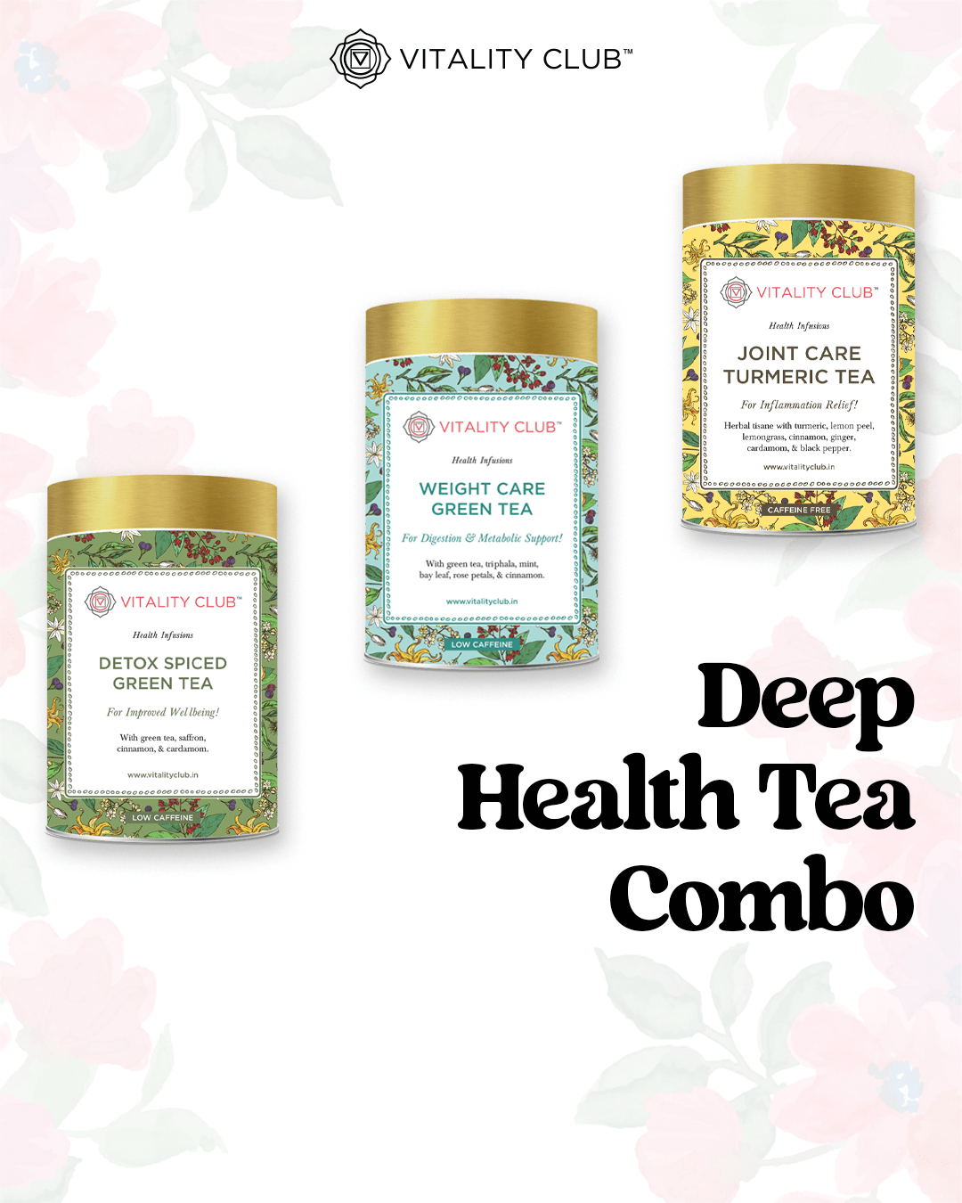 Deep Health Tea Combo | Vitality Club