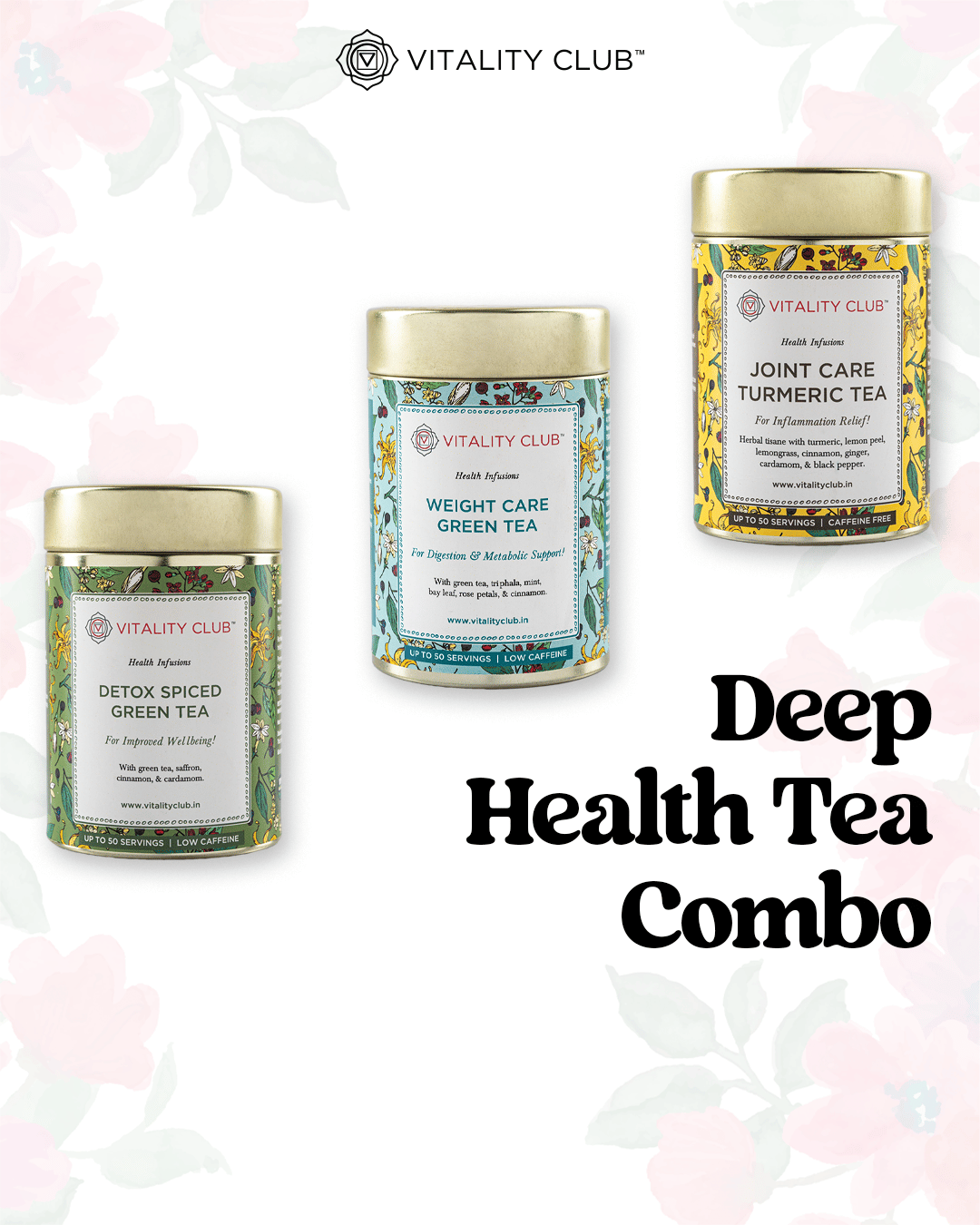 Deep Health Tea Combo | Vitality Club