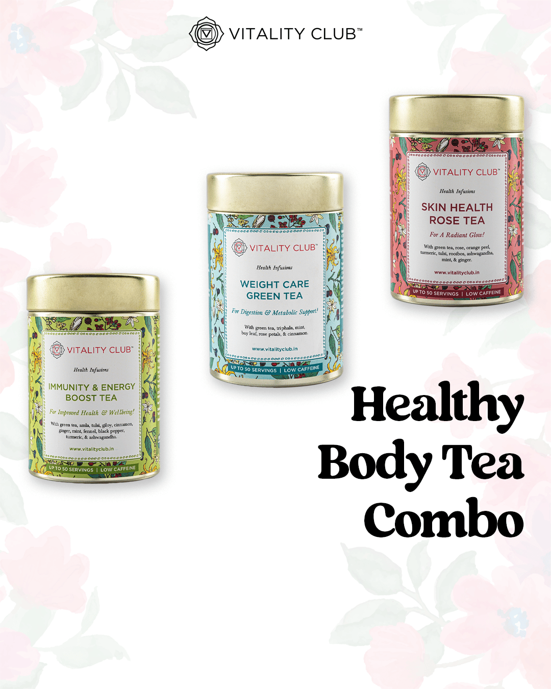 Healthy Body Tea Combo | Vitality Club