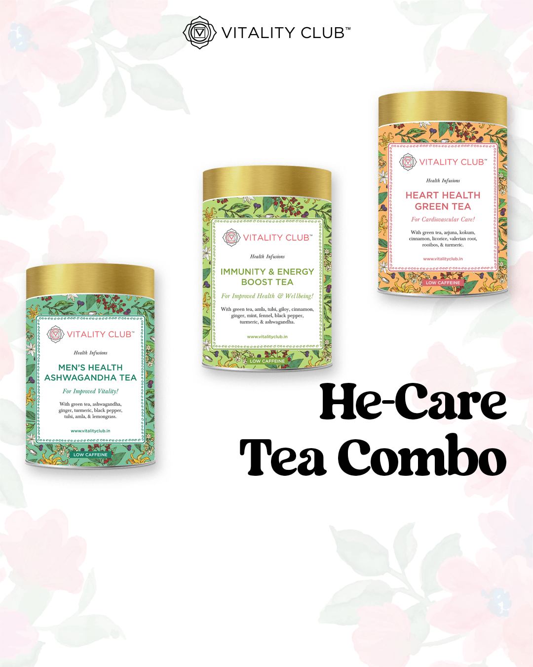 He-Care Tea Combo | Vitality Club