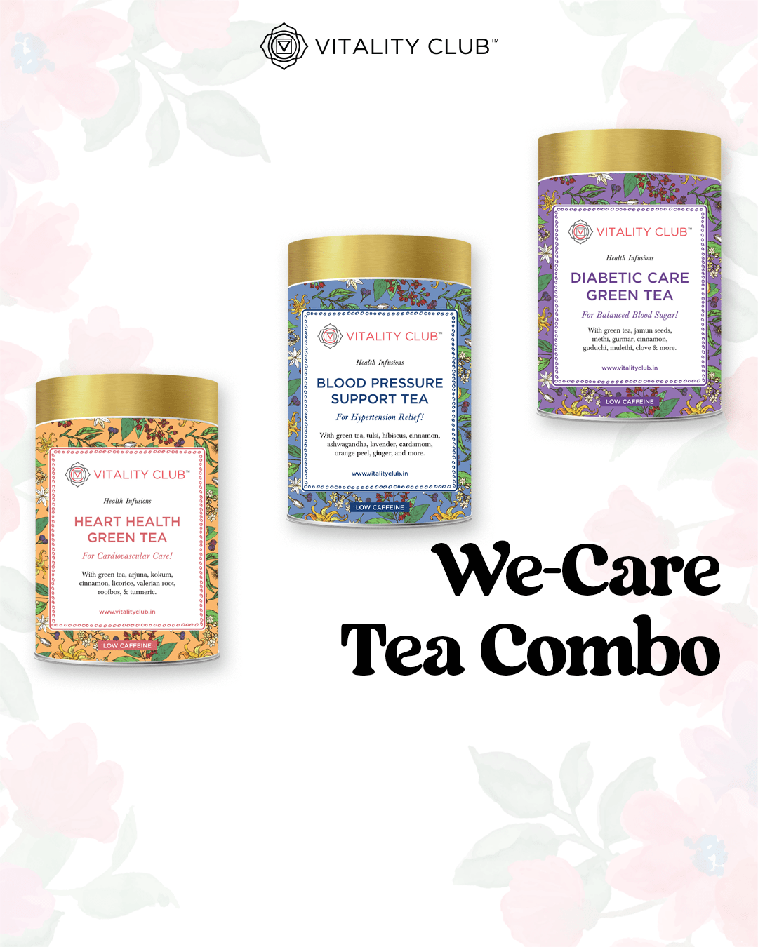 We-Care Tea Combo | Vitality Club