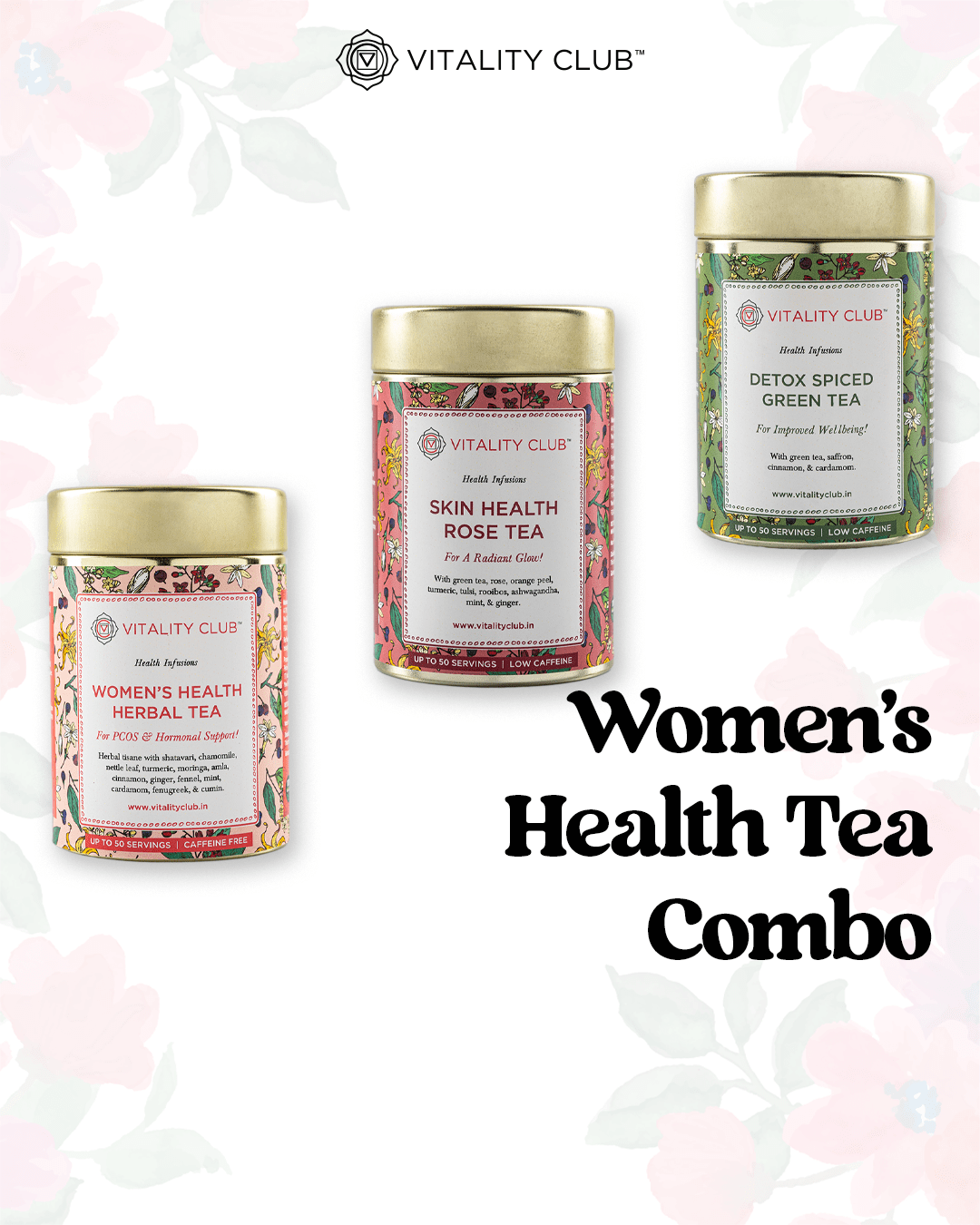 Women's Health Tea Combo | Vitality Club