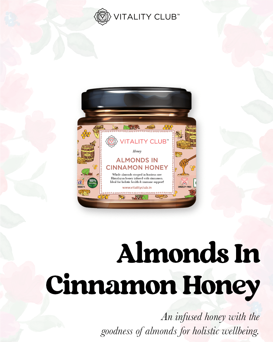 Almonds In Cinnamon Honey | Vitality Club