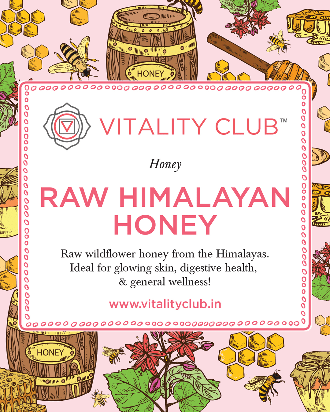 Raw Himalayan Jungle Honey | Vitality Club