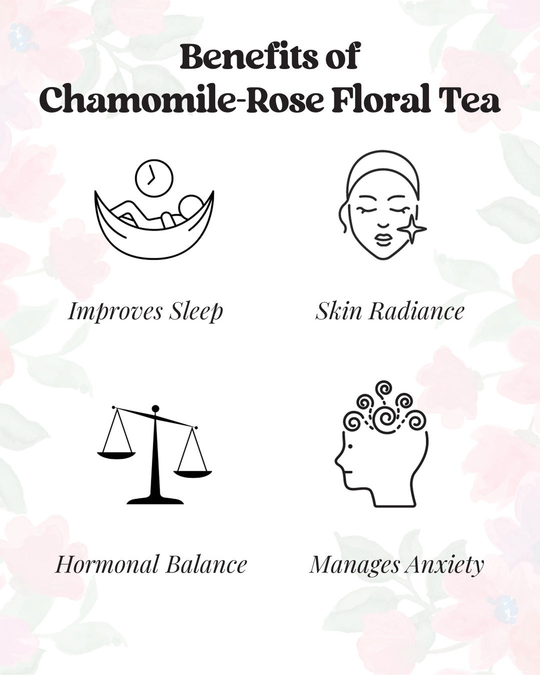 Chamomile-Rose Floral Tea | Vitality Club