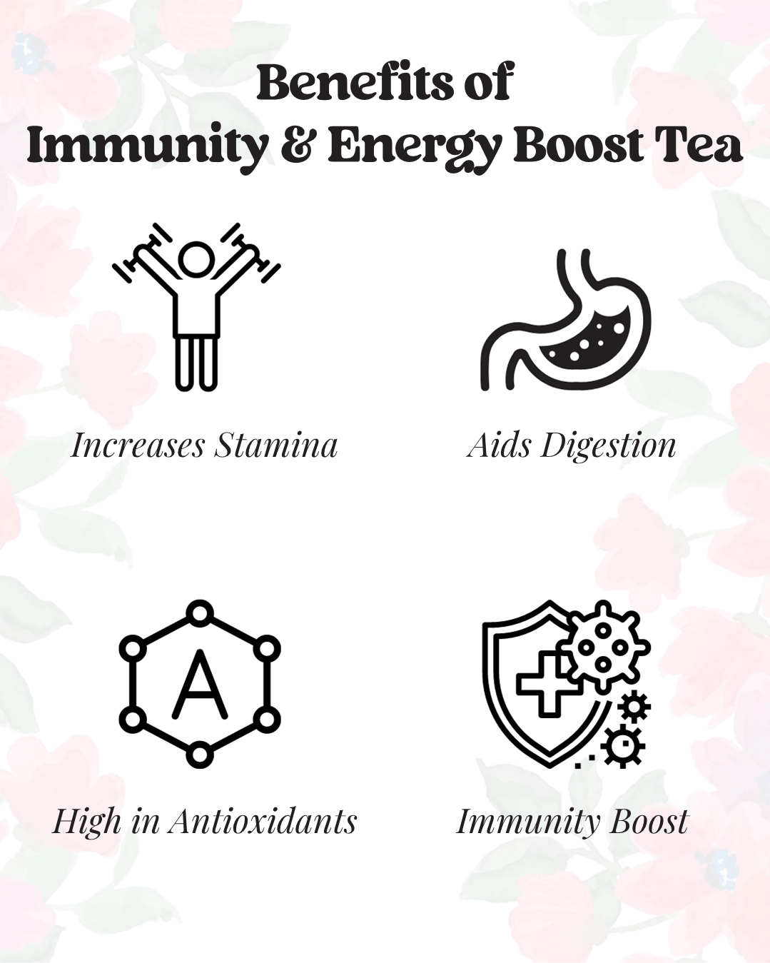 Immunity-Energy Boost Tea | Vitality Club