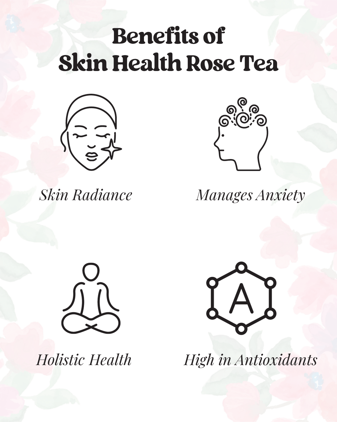 Skin Health Rose Tea | Vitality Club