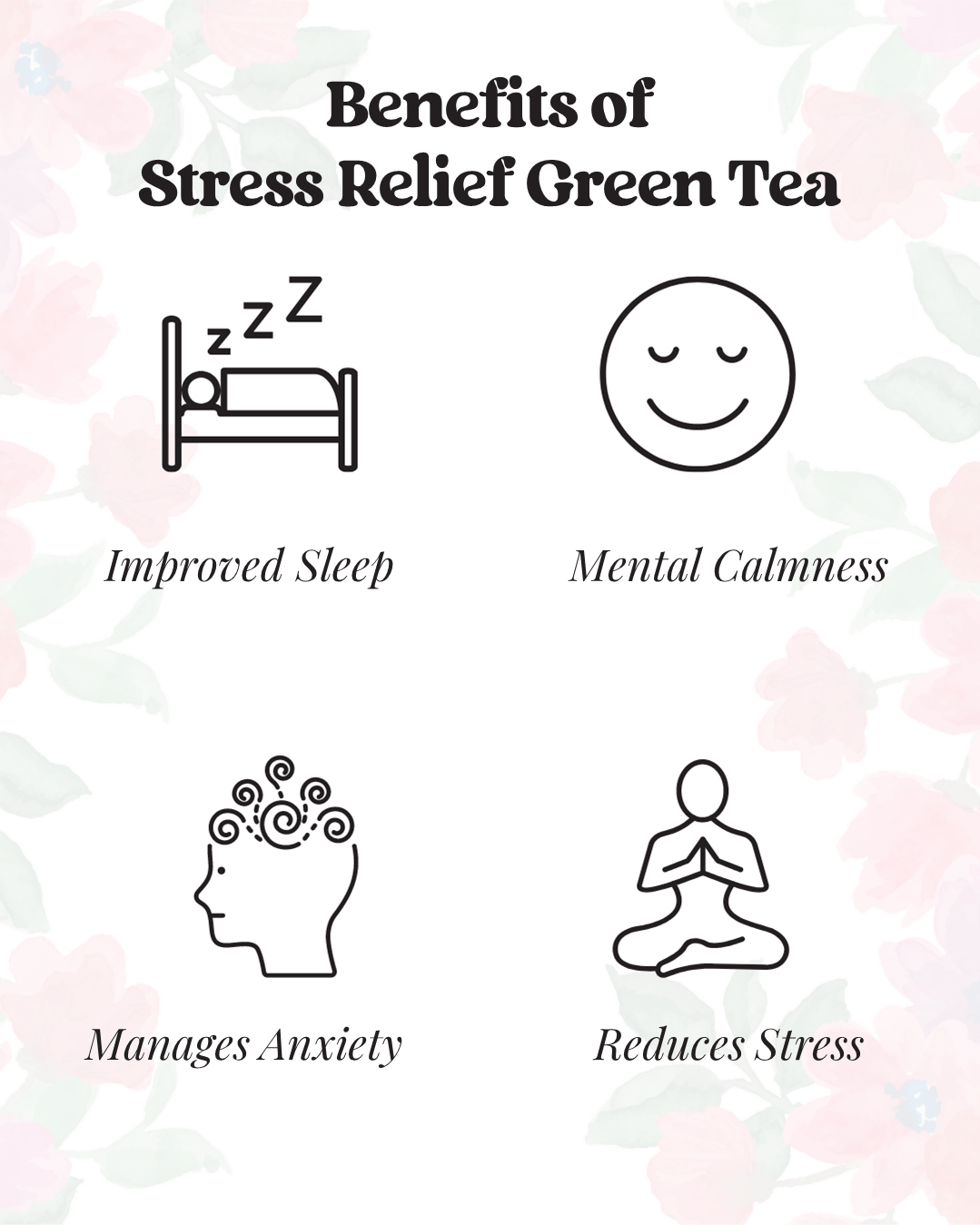 Stress Relief Green Tea | Vitality Club