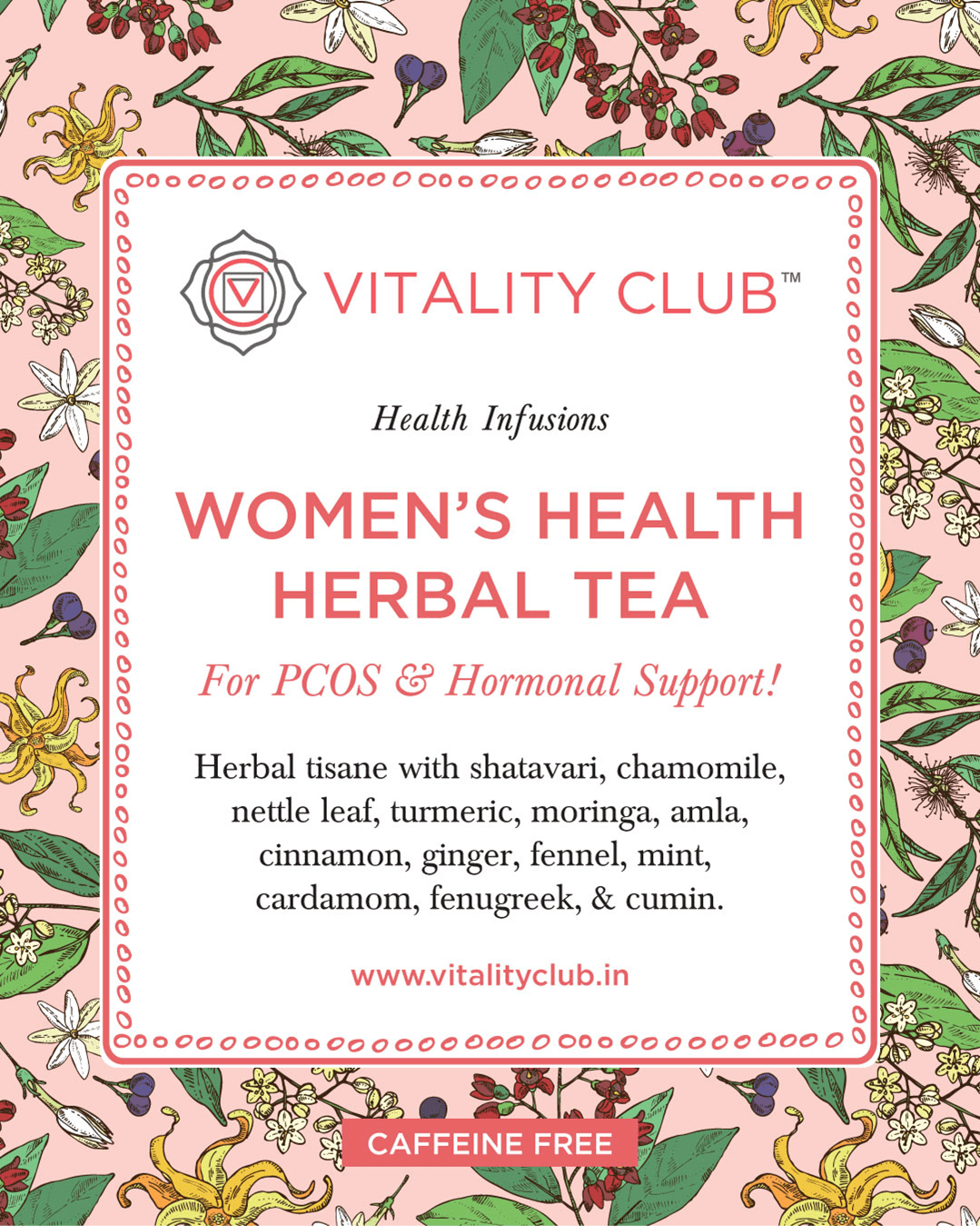 Women's Health Herbal Tea | Vitality Club